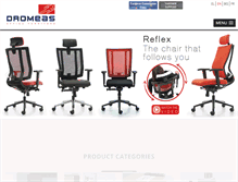 Tablet Screenshot of dromeas.com